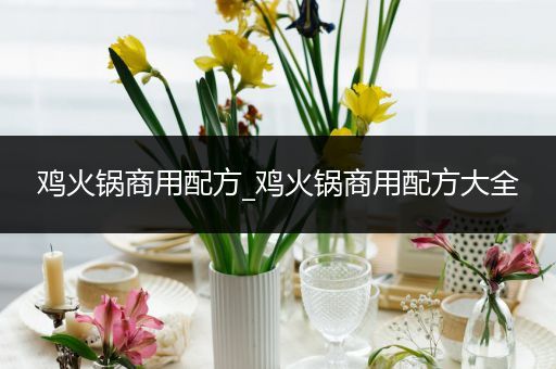 鸡火锅商用配方_鸡火锅商用配方大全